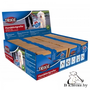 Одноразовые бумажные пакеты для уборки за собаками Trixie 24х10