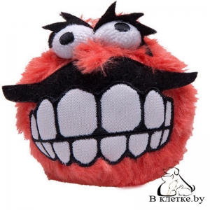 Игрушка мягкая с пищалкой «Зубы» Rogz Grinz Fluffy Small