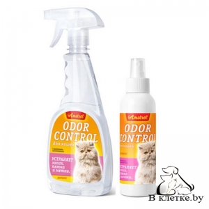 Средство для устранения запахов, пятен и меток для кошек Amstrel Оdor Control
