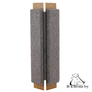Когтеточка из ковролина №1 угловая Gamma Щг-140