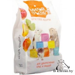 Фруктовое ассорти для крыс и мышей ВАКА HQ Милый грызун