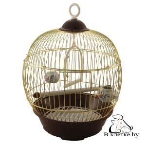 Круглая клетка для птиц Triol 23B-G-K