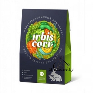 Мультивитаминный комплекс для грызунов Irbis corn «Овощная тарелка»