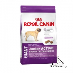 Корм для активных щенков Royal Canin Giant Junior Activ