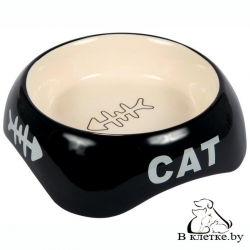Миска для кошек с рисунком Trixie Cat 24498