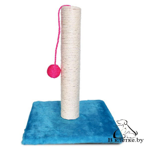 Когтеточка из сизаля Triol S820 «Столбик» с шариком