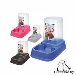 Миска поилка Georplast Mini Eat & Drink 3,7 Antislip