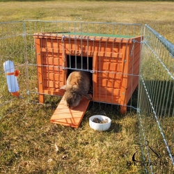 Домик для мелких животных Trixie natura 60x47x50см коричневый