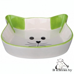 Миска в виде кота Trixie