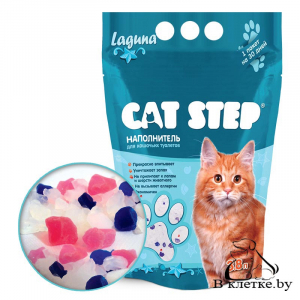 Наполнитель для кошачьих туалетов Cat Step «Лагуна»