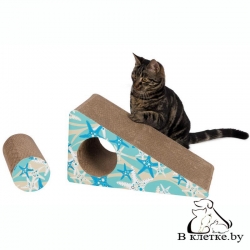 Картонная когтеточка в виде рампы Trixie