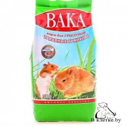 Травяные гранулы для грызунов ВАКА ВК