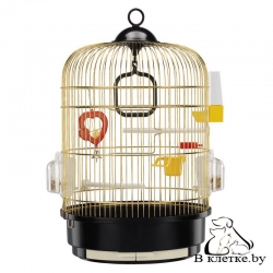 Клетка для мелких экзотических птиц Ferplast REGINA Antique Brass