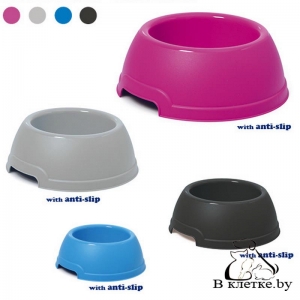 Миска круглая для кошек и собак Georplast Lucky Antislip S