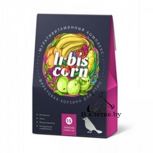 Мультивитаминный комплекс для птиц Irbis corn «Фруктовая корзина»