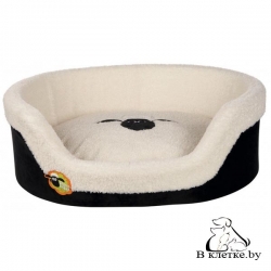 Лежак Trixie Shaun the Sheep кремовый/черный