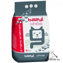 Антибактериальный наполнитель для туалета BAZYL «White»