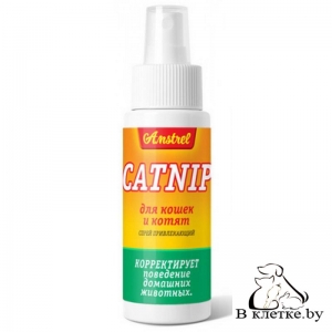 Спрей привлекающий для кошек Amstrel Catnip