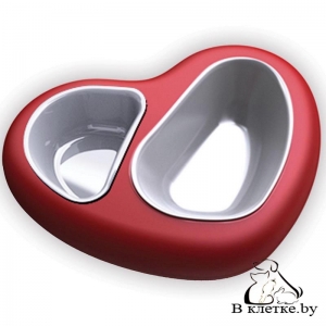 Миска для домашнего питомца Georplast Mon Amour Double