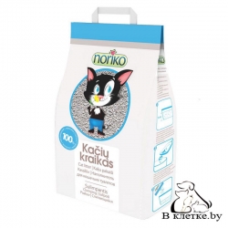 Комкующийся наполнитель с бетонитом для кошачьего туалета NORIKO