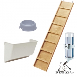 Пластиковая клетка для кроликов Ferplast GRAND LODGE 120 PLUS