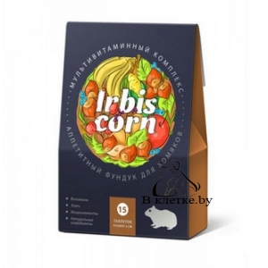 Мультивитаминный комплекс для хомяков Irbis corn «Аппетитный фундук»