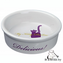 Миска для кошек Trixie My Kitty Darling Ceramic