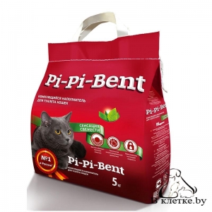 Наполнитель Pi-Pi-Bent «Сенсация свежести» 10+2кг