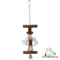 Игрушка для птиц из натурального дерева Trixie 58962