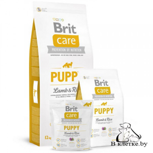 Сухой корм Brit Care Puppy Lamb & Rice