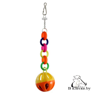 Игрушка для птиц Triol «Звонкий шарик»