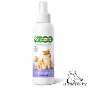 Спрей-корректор ЭКО ZOOлекарь «Приучение к когтеточке и игрушке»
