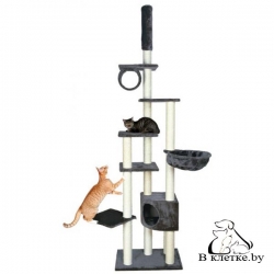 Когтеточка-домик Trixie Madrid платинова-серая