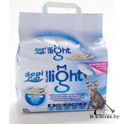 Наполнитель комкующийся Sepicat Klump Light Fresh 10л