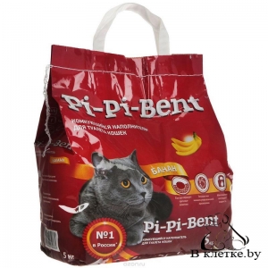 Наполнитель для туалета Pi-Pi-Bent «Банан» Pack
