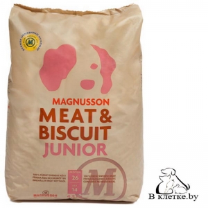 Запеченый корм Magnusson Meat & Biscuit Junior