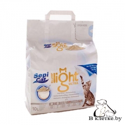 Наполнитель комкующийся Sepicat Klump Light Ultra 10л