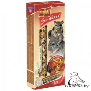 Зерновые палочки с сухофруктами и орехами для шиншилл Vitapol