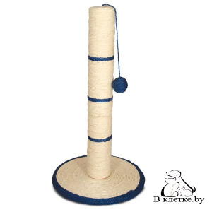 Когтеточка из сизаля Triol NT475 «Столбик» с шариком