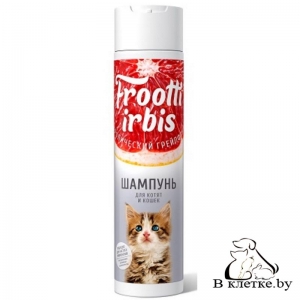 Шампунь для котят и кошек Irbis Frootti «Тропический грейпфрут»