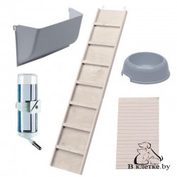 Деревянная клетка для кроликов Ferplast COTTAGE MINI