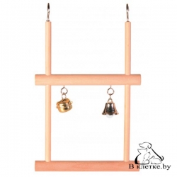 Качели для птиц Trixie с 2 колокольчиками