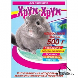 Кормовая смесь для шиншилл Хрум-хрум