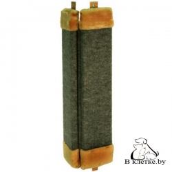 Угловая когтеточка с ковролином пропитанная Зооэкспресс-50