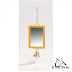 Зеркало для птиц прямоугольное ВАКА