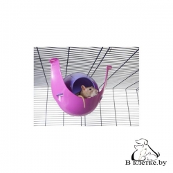 Домик Savic Sputnik XL для грызунов фуксия/фиолетовый