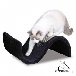 Когтеточка Trixie Wavy бордовая