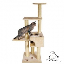 Когтеточка-домик Trixie Alicante бежевая