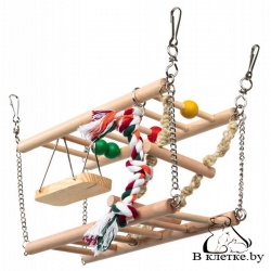 Комплекс для мышей и хомяков Trixie «Подвесной мост»