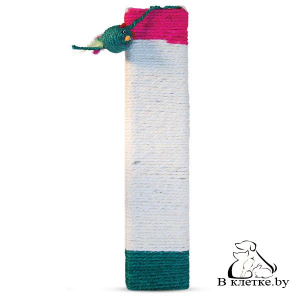 Когтеточка из сизаля Triol NT319 «Доска» с игрушкой